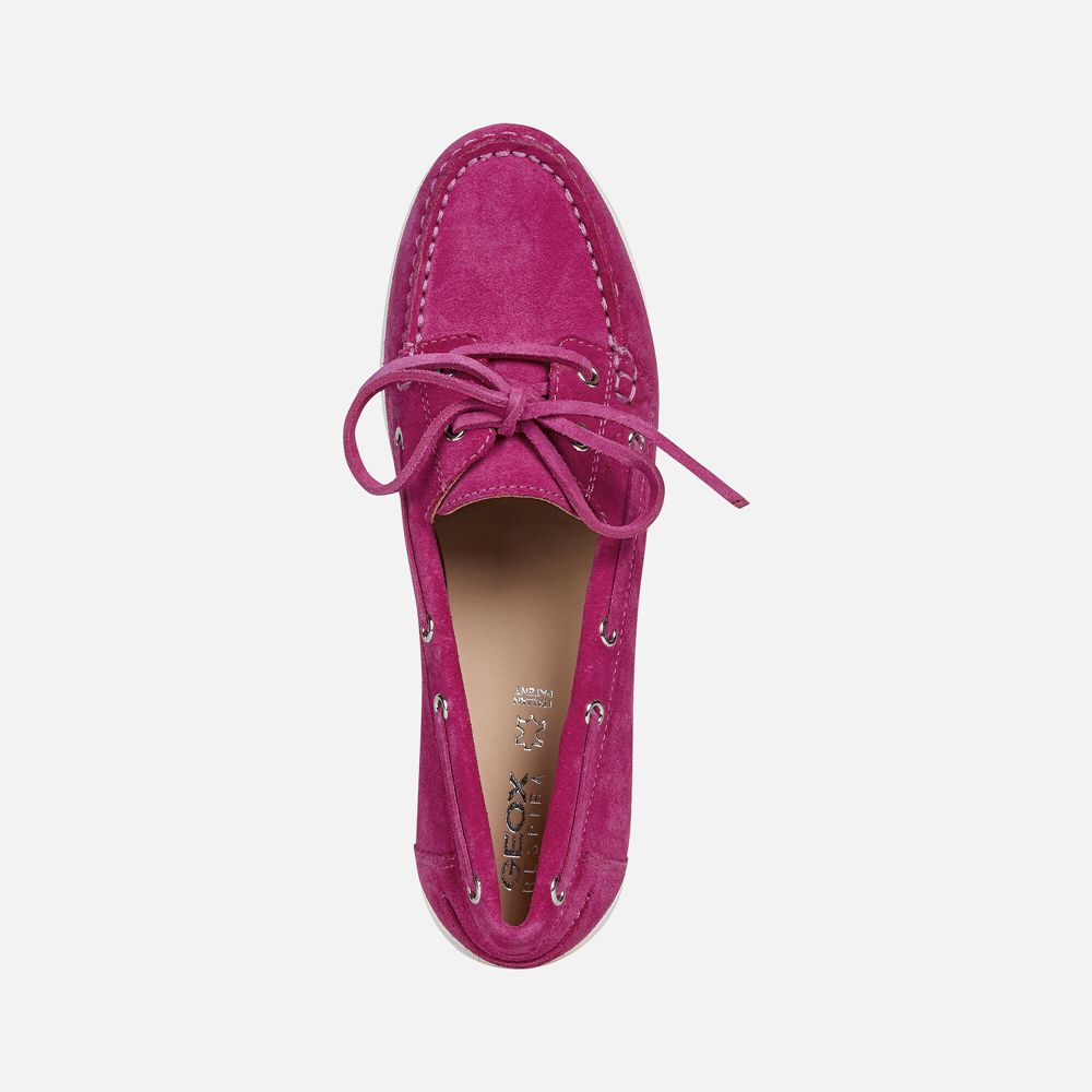 Geox Bayan Loafers Pembe - Genova - RAW-142850